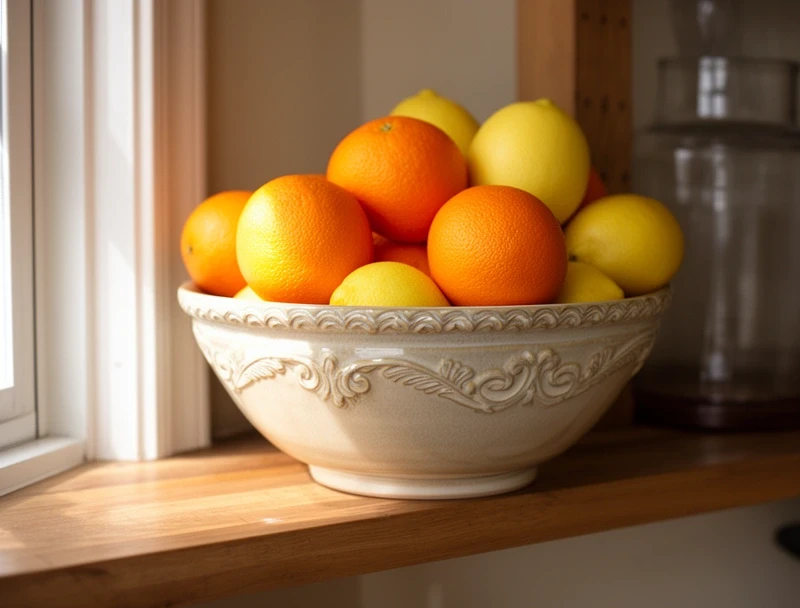 Obstschale Keramik 28cm